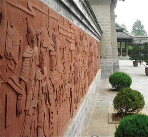 《合肥三國(guó)遺址公園》-公園景區(qū)景觀雕塑