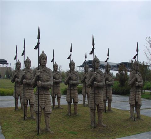 《合肥三國(guó)遺址公園》-公園景區(qū)景觀雕塑